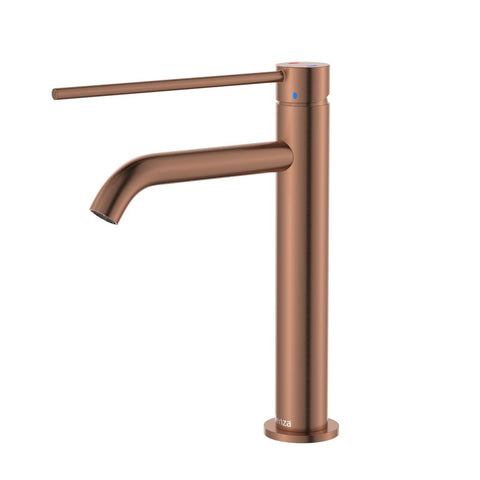 Fienza Kaya Care Medium Basin Mixer Lead Free Brushed Copper 228110DCO-LF