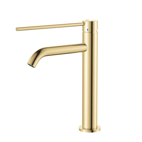 Fienza Kaya Care Medium Basin Mixer Lead Free Urban Brass 228110DUB-LF