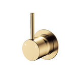 Fienza Kaya Up Wall Mixer Dress Kit Set Small Round Plate Lead Free Urban Brass D228114UB-LF