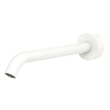 Fienza Kaya Wall Basin/Bath 220mm Outlet Round Plate Lead Free Matte White 228116MW-LF