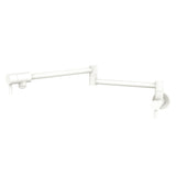 Fienza Kaya Pot Filler Wall Mixer Lead Free Matte White 228120MW-LF