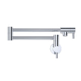 Fienza Kaya Pot Filler Wall Mixer Lead Free Chrome 228120-LF