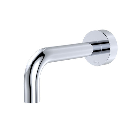 Fienza Kaya Wall Basin/Bath 130mm Outlet Round Plate Lead Free Chrome 228121-LF