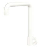 Fienza Kaya Squareline Wall Swivel Outlet Lead Free Matte White 228122MW-LF