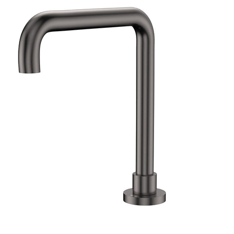 Fienza Kaya Squareline Hob Outlet Lead Free Gunmetal 228123GM-LF