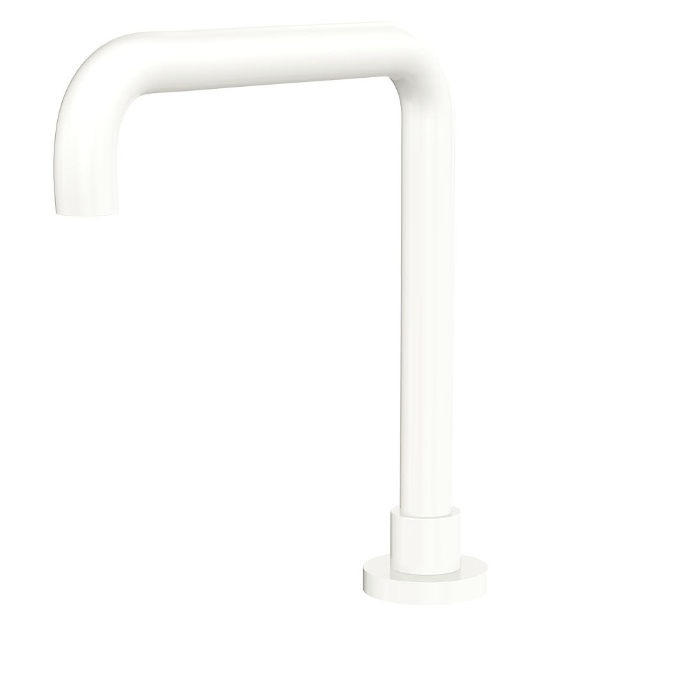 Fienza Kaya Squareline Hob Outlet Lead Free Matte White 228123MW-LF