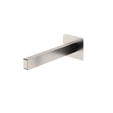 Fienza Sansa Spout Only For Wall Basin Mixer 180mm Lead Free Brushed Nickel 229001BN-LF