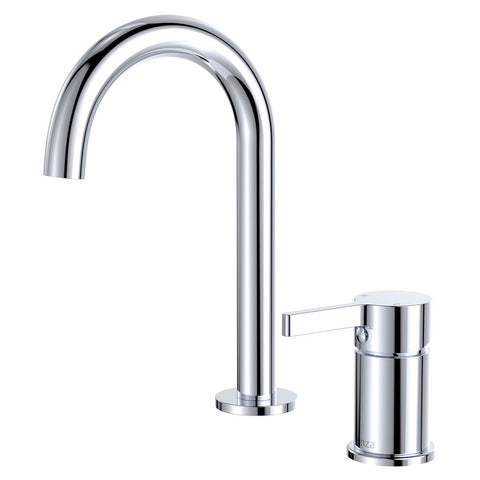 Fienza Sansa Round Hob Basin Mixer Set Lead Free Chrome Lead Free Chrome 229117-LF