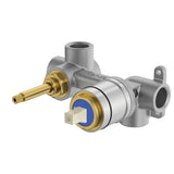 Fienza Quik-Switch Universal Wall Diverter Mixer Horizontal Body Stainless Steel Lead Free 230019-SS