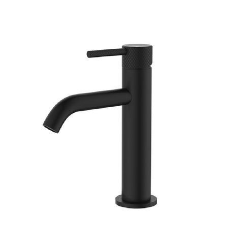 Fienza Axle Basin Mixer Lead Free Matte Black 231103B-LF