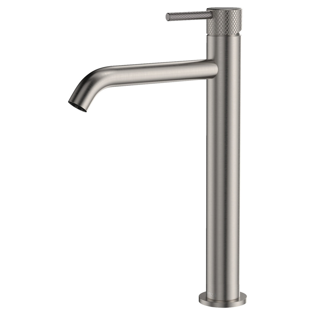 Fienza Axle Tall Basin Mixer Lead Free Brushed Nickel 231107BN-LF