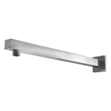 Argent Straight Square Wall Shower Arm Chrome 231614SQ