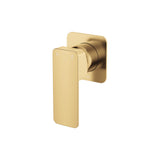 Fienza Tono Wall Mixer Small Square Plate Lead Free Urban Brass 233101UB-4-LF