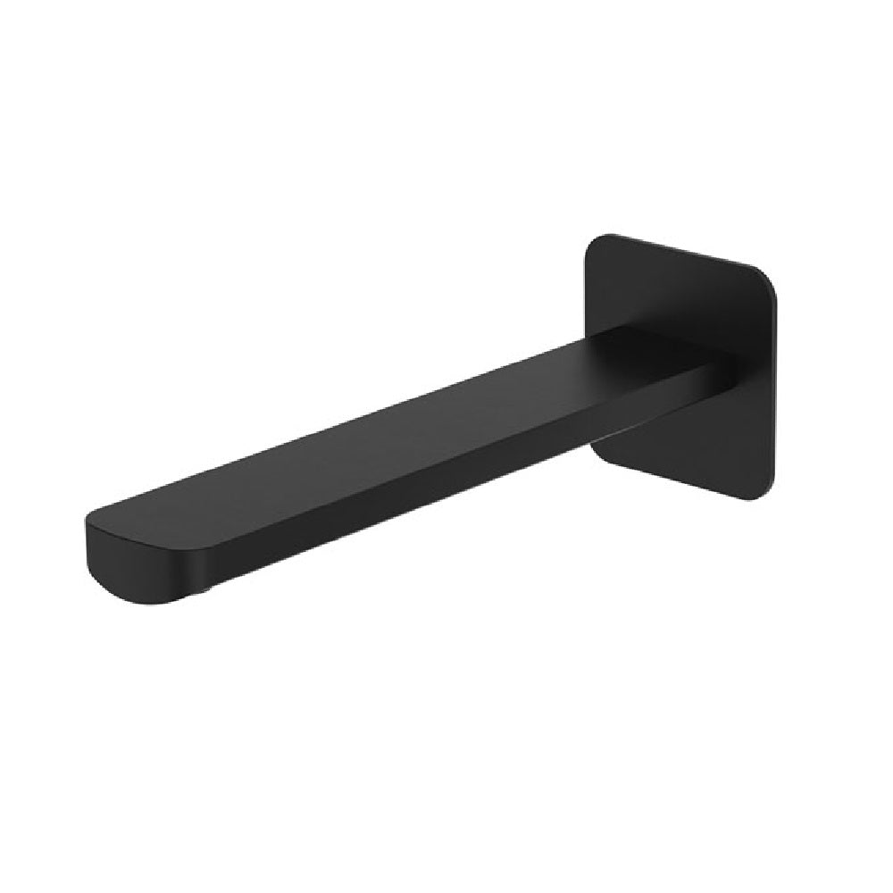 Fienza Tono Spout Only 200mm Lead Free Eco Brass Matte Black 233002B-LF