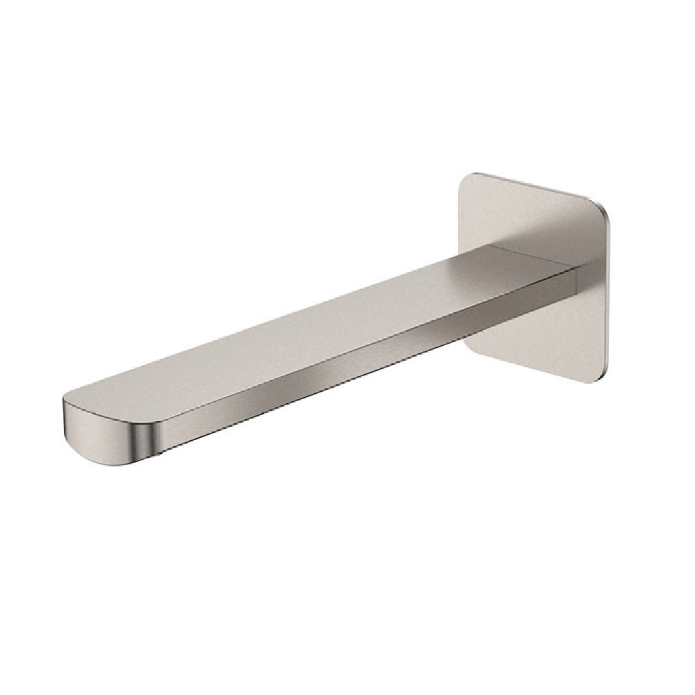 Fienza Tono Spout Only 160mm Lead Free Eco Brass Brushed Nickel 233001BN-LF