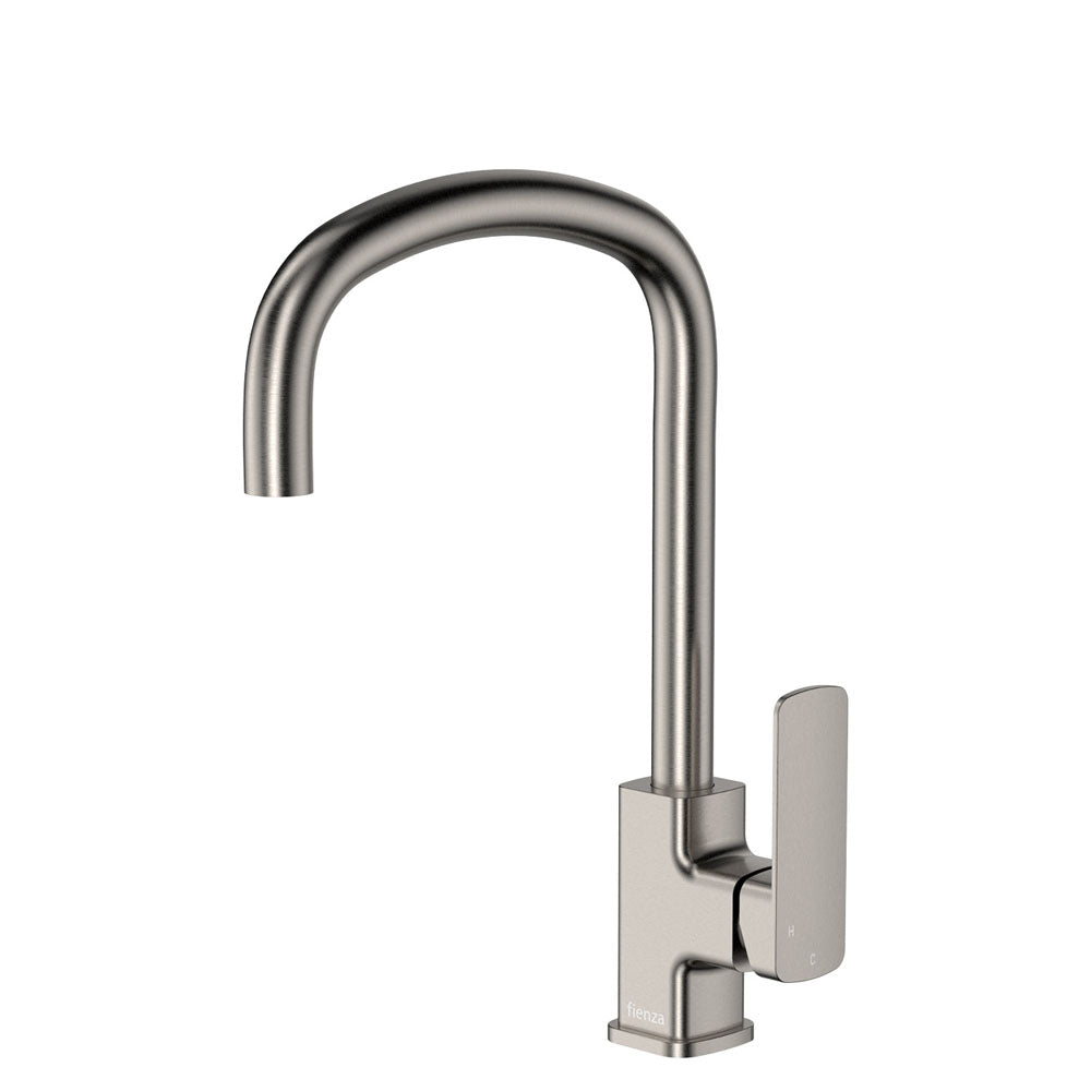 Fienza Tono Sink Mixer Lead Free Brushed Nickel 233105BN-LF