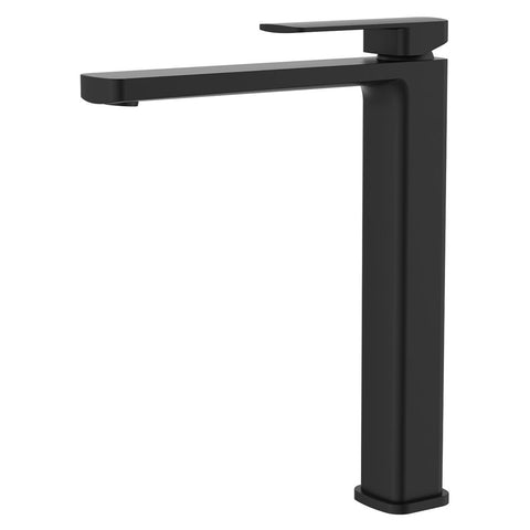 Fienza Tono Tall Basin Mixer Lead Free Matte Black 233107B-LF
