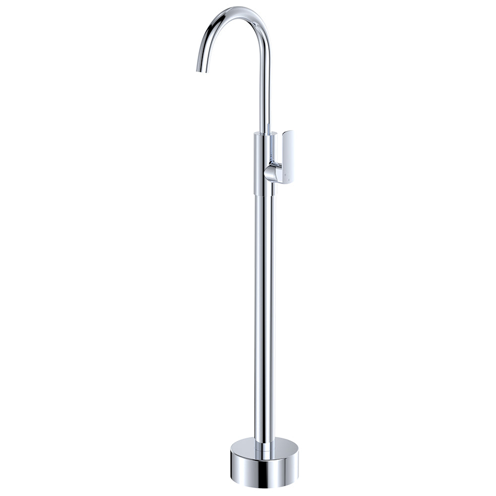 Fienza Tono Floor Mounted Basin/Bath Mixer Lead Free Chrome 233112-LF