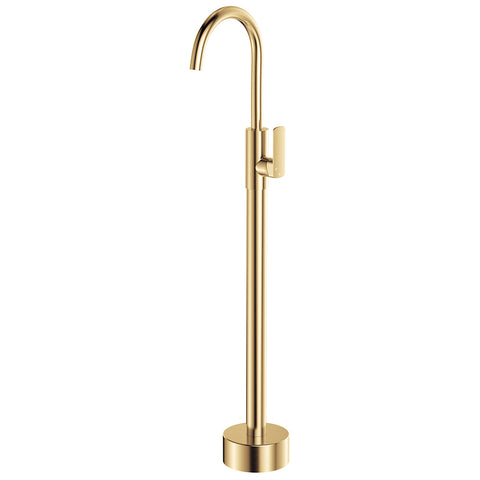 Fienza Tono Floor Mounted Basin/Bath Mixer Lead Free Urban Brass 233112UB-LF