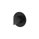 Fienza Small Diverter Button Plate Matte Black 230018B