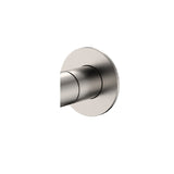 Fienza Small Diverter Button Plate Brushed Nickel 230018BN