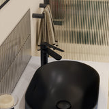 Fienza Empire Care Basin Mixer Cold Start Lead Free Matte Black 234103DB-LF