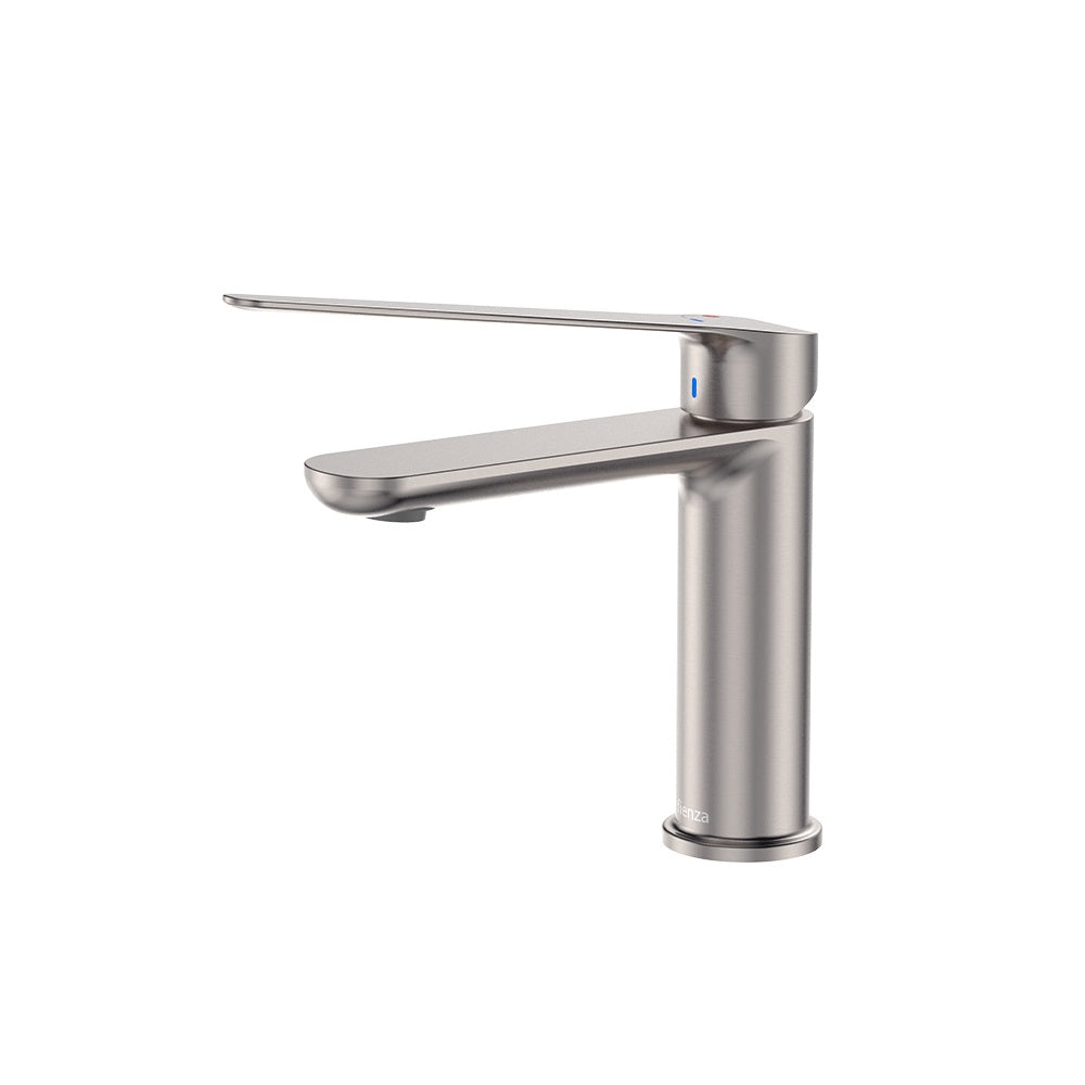 Fienza Empire Care Basin Mixer Cold Start Lead Free Brushed Nickel 234103DBN-LF