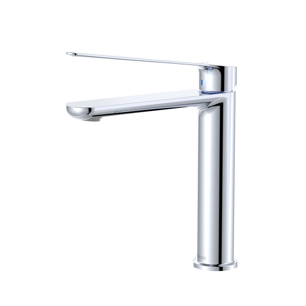 Fienza Empire Slim Care Medium Basin Mixer Cold Start Lead Free Chrome 234110D-LF