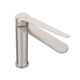 Fienza Empire Slim Care Medium Basin Mixer Cold Start Lead Free Brushed Nickel 234110DBN-LF
