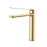 Fienza Empire Slim Care Medium Basin Mixer Cold Start Lead Free Urban Brass 234110DUB-LF
