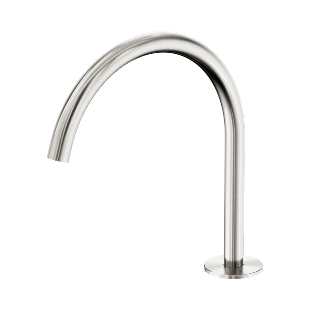Nero Serenity Ii Arc Hob Kitchen/Bath Spout 200mm Brushed Nickel 24C002BN