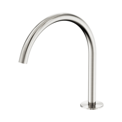 Nero Serenity Ii Arc Hob Kitchen/Bath Spout 200mm Brushed Nickel 24C002BN