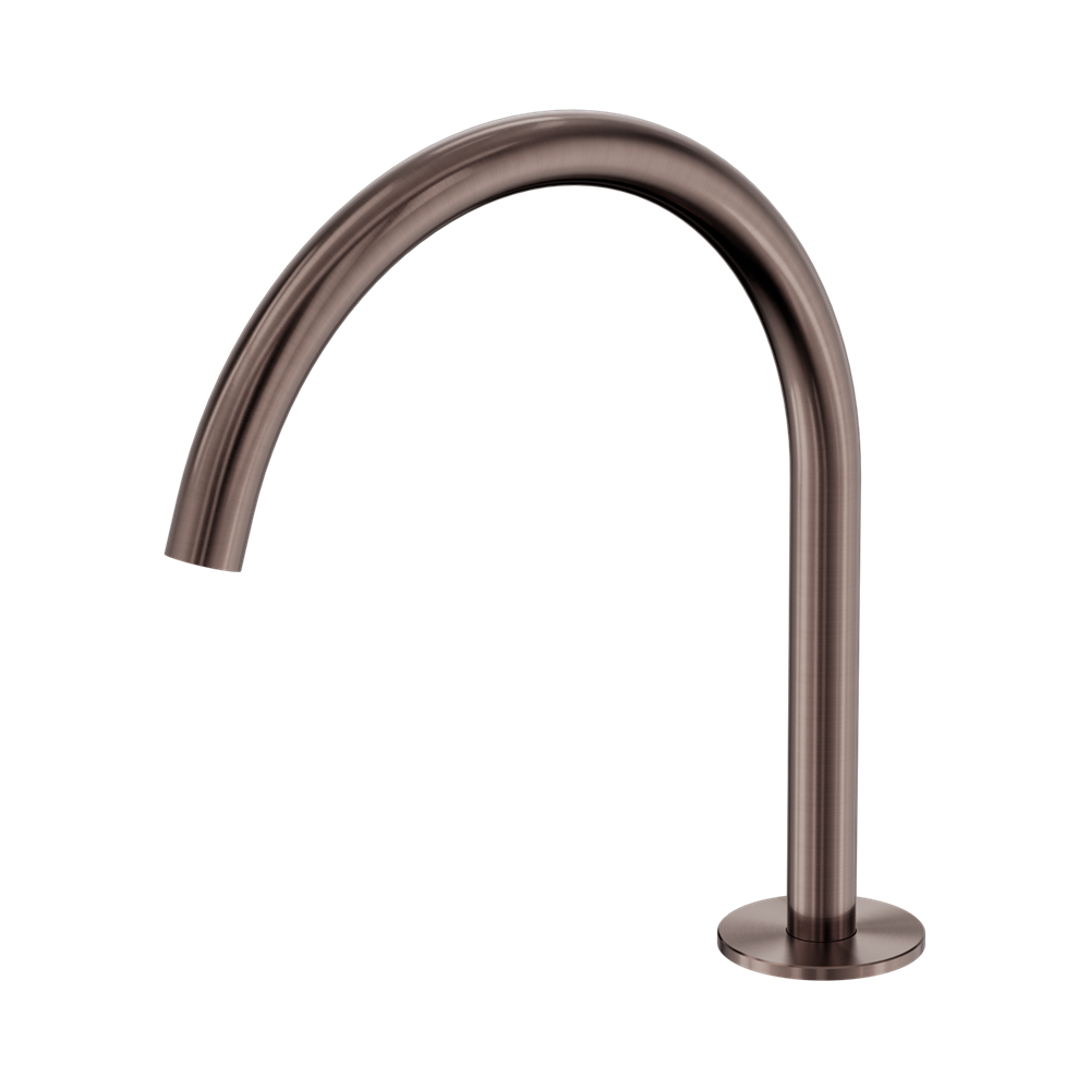 Nero Serenity Ii Arc Hob Kitchen/Bath Spout 200mm Brushed Bronze 24C002BZ