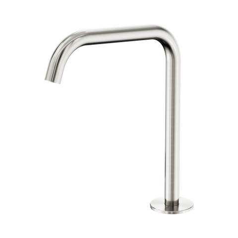 Nero Serenity Edge Hob Kitchen/Bath Spout 200mm Brushed Nickel 24C004BN