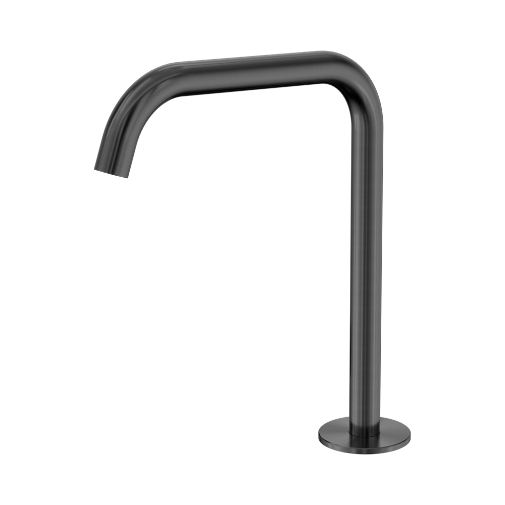 Nero Serenity Edge Hob Kitchen/Bath Spout 200mm Gunmetal 24C004GM