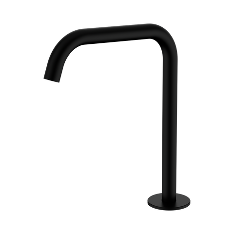 Nero Serenity Edge Hob Kitchen/Bath Spout 200mm Matte Black 24C004MB