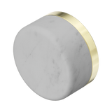Nero Serenity Handle Carrara (Each) Brushed Gold 24C005BG