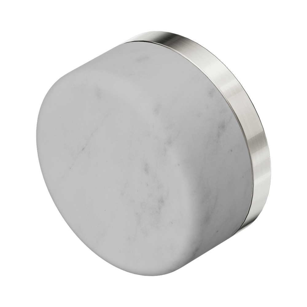 Nero Serenity Handle Carrara (Each) Brushed Nickel 24C005BN