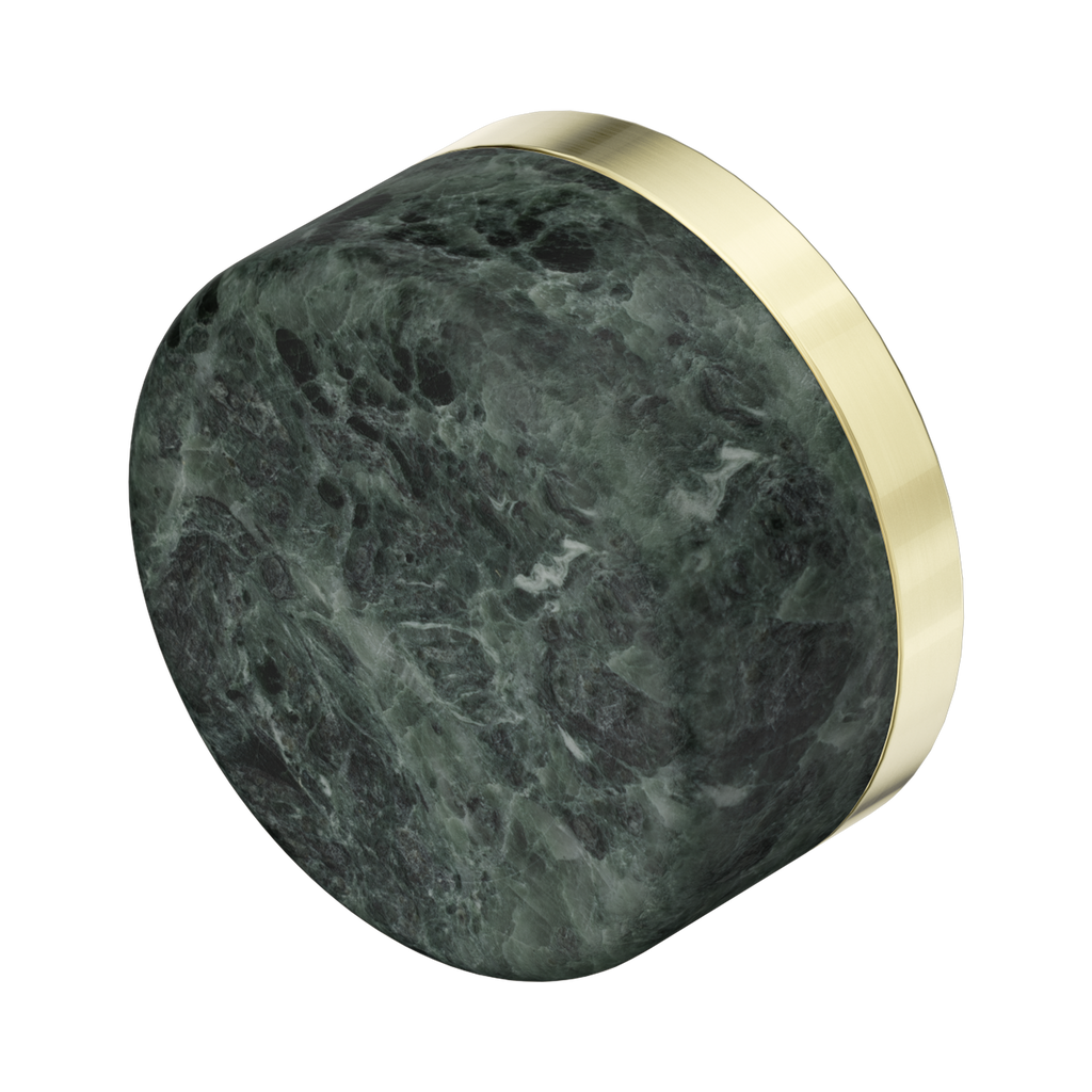 Nero Serenity Handle Verde Alpi Handle (Each) Brushed Gold 24C007BG