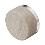 Nero Serenity Handle Rome Travertine (Each) Brushed Nickel 24C008BN