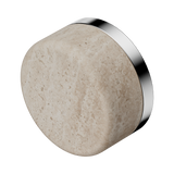 Nero Serenity Handle Rome Travertine (Each) Chrome 24C008CH
