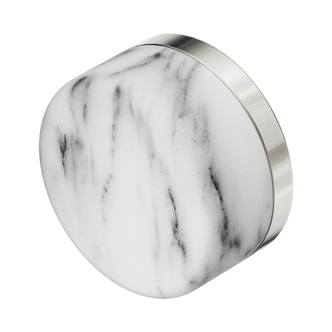 Nero Serenity Handle Arabescato Corchia (Each) Brushed Nickel 24C009BN