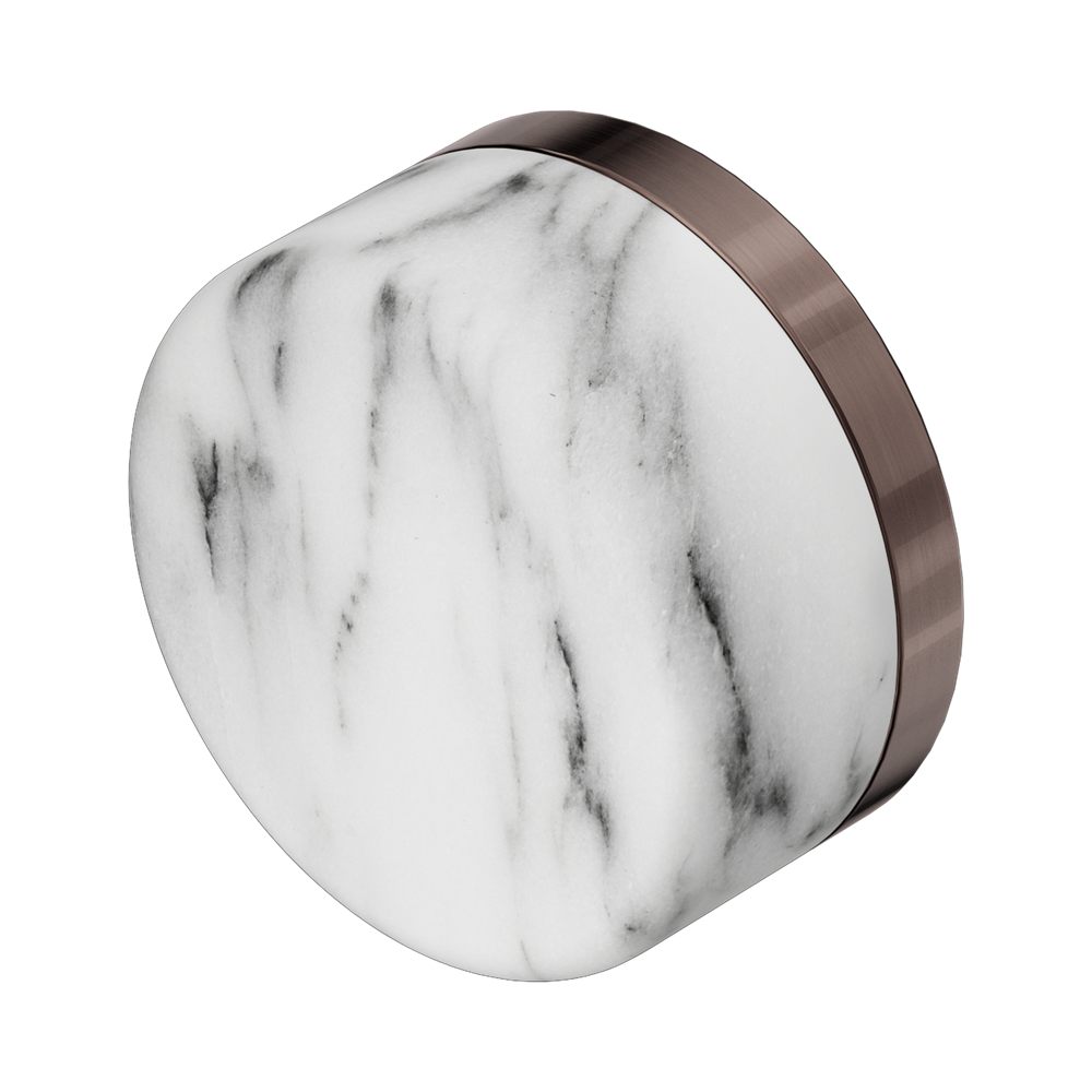 Nero Serenity Handle Arabescato Corchia (Each) Brushed Bronze 24C009BZ