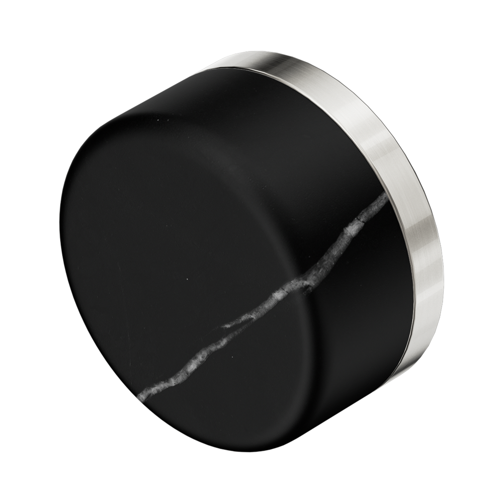 Nero Serenity Handle Marquina Black (Each) Brushed Nickel 24C033BN