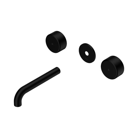 Nero Serenity Wall Basin Set 160mm Spout Trim Kit Only Metal Handle Matte Black 24D079MB