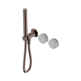 Nero Serenity Progressive Shower System Slim Shower Trim Kit Only Carrara Handle Brushed Bronze 24E091BZ