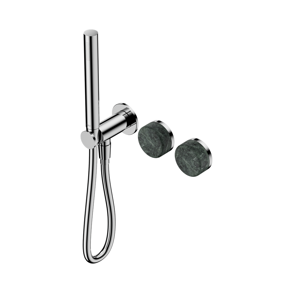 Nero Serenity Progressive Shower System Slim Shower Trim Kit Only Verde Alpi Handle Chrome 24E092CH