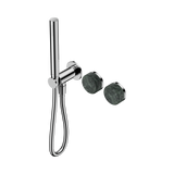 Nero Serenity Progressive Shower System Slim Shower Trim Kit Only Verde Alpi Handle Chrome 24E092CH