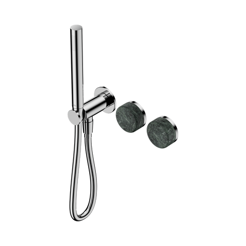 Nero Serenity Progressive Shower System Slim Shower Trim Kit Only Verde Alpi Handle Chrome 24E092CH