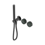 Nero Serenity Progressive Shower System Slim Shower Trim Kit Only Verde Alpi Handle Gunmetal 24E092GM